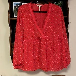 MATILDA JANE Must Be Love Blouse, EUC, Size XL